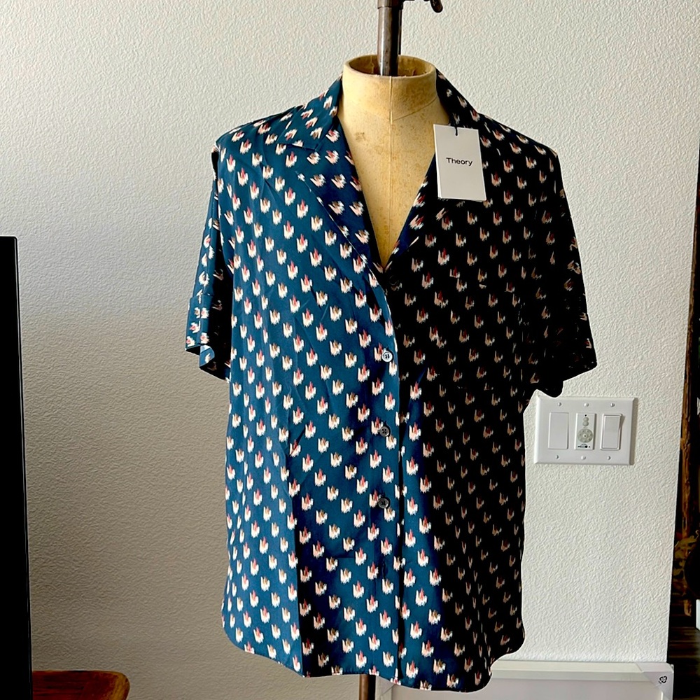 Theory pajama shirt